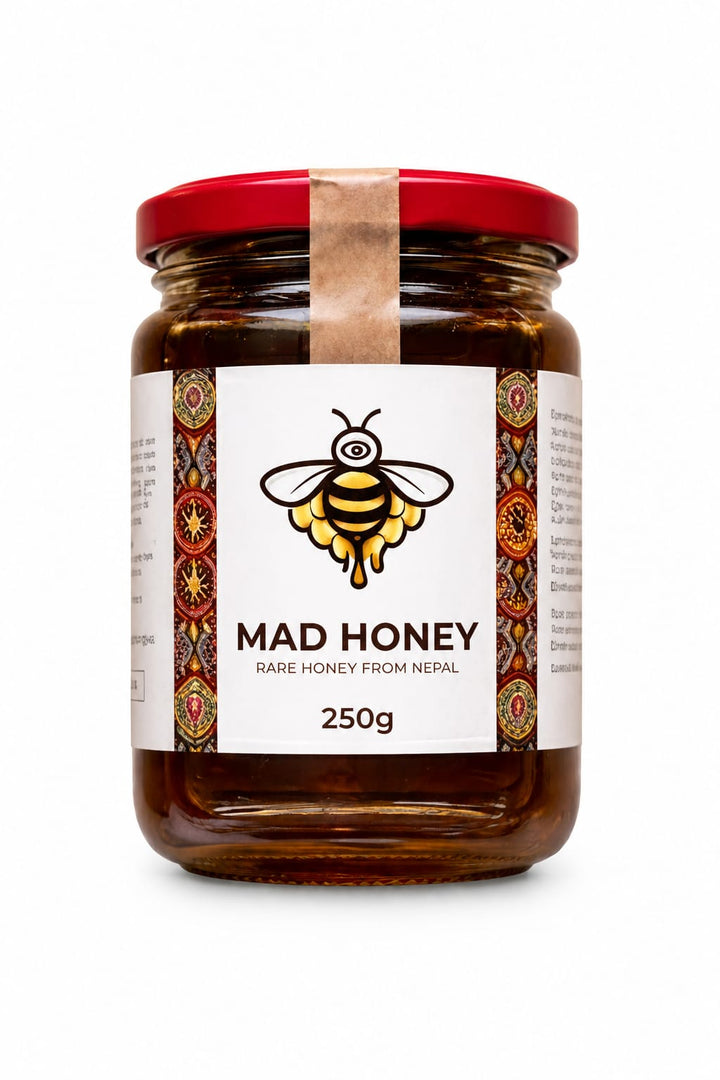 250-G Full Size Jar Real Mad Honey